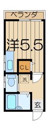 モンパルナスの間取り画像