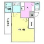 クレフラスト大同B棟の間取り画像