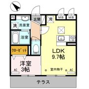 フェリーチェ上福岡の間取り画像