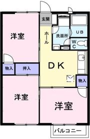エクセレントハイツⅠの間取り画像