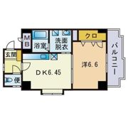 ローヤルマンション博多駅前の間取り画像