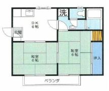ハイツ白井の間取り画像