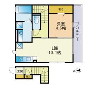 ブラン惣利の間取り画像