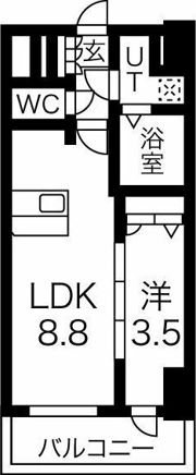 ファステート東別院シュプールの間取り画像