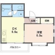フラワーマンションの間取り画像