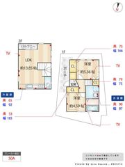 WAMARE柴町戸建ての間取り画像