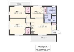 上大岡ヒルズWESTの間取り画像