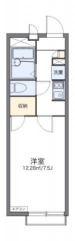 レオパレスHK寿町の間取り画像