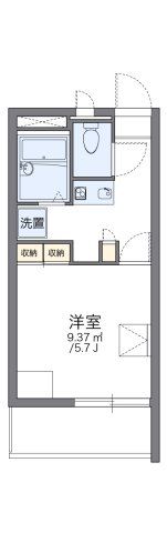 レオパレス千石西の間取り画像