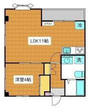 グリーンパレスMKの間取り画像