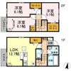 D-room塚原戸建 A棟の間取り画像