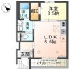 ベルメゾンの間取り画像