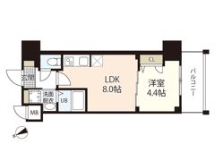 S－RESIDENCE鶴見町altanoの間取り画像