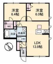 シャーメゾンガーデンズK C棟の間取り画像