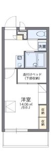 レオパレス伊島町2丁目の間取り画像