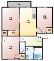 ディアス池田I棟の間取り画像