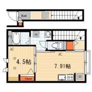 エスタシオン長崎の間取り画像