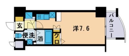 エンクレスト天神東の間取り画像