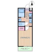 luxe西川口の間取り画像