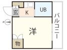 コーポ中広の間取り画像
