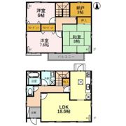 大上様貸家の間取り画像