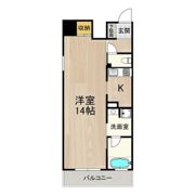 グランツ西大橋(旧ルクレ立売堀)の間取り画像