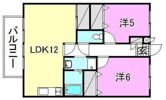 フォブール中央公園1の間取り画像