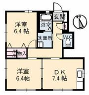 プランタン宮本の間取り画像