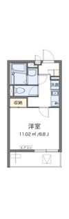 クレイノリフル川崎の間取り画像