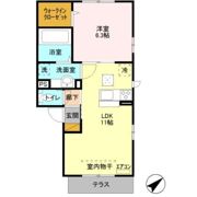 アリアの間取り画像