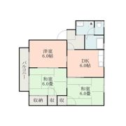 リヴェール大津 Bの間取り画像