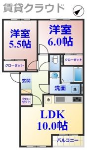 ヴェルデュールちはら台の間取り画像