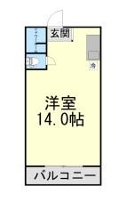 三山マンションの間取り画像