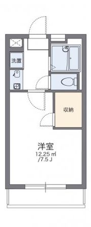 レオパレスTACHIBANAの間取り画像