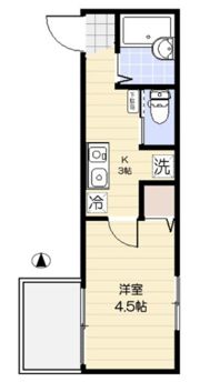 メルディア竹ノ塚2丁目Ⅱの間取り画像