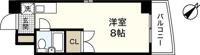 関本緑井ビルの間取り画像