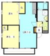 エスポワールAの間取り画像