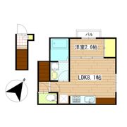 LibraCourt東仙台の間取り画像