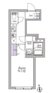 アトリオフラッツ高円寺の間取り画像