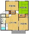 サンビレッジ葛原II C棟の間取り画像