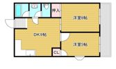セイム三箇の間取り画像
