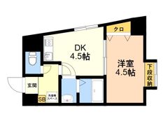 アソシアグロッツォ平尾の間取り画像