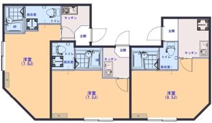 SパレスⅢの間取り画像