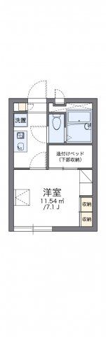 レオパレスハイムシードの間取り画像