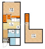 ラ・フィーネAinoの間取り画像