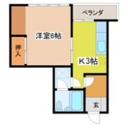 ルーチェ若杉の間取り画像