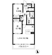 green park okadaの間取り画像