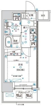 スパシエウインド横浜の間取り画像