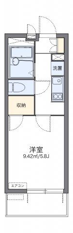 レオパレスReiの間取り画像