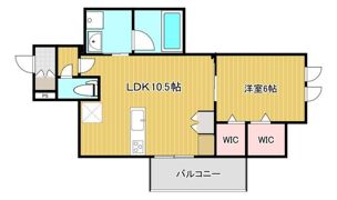 クラリスの間取り画像